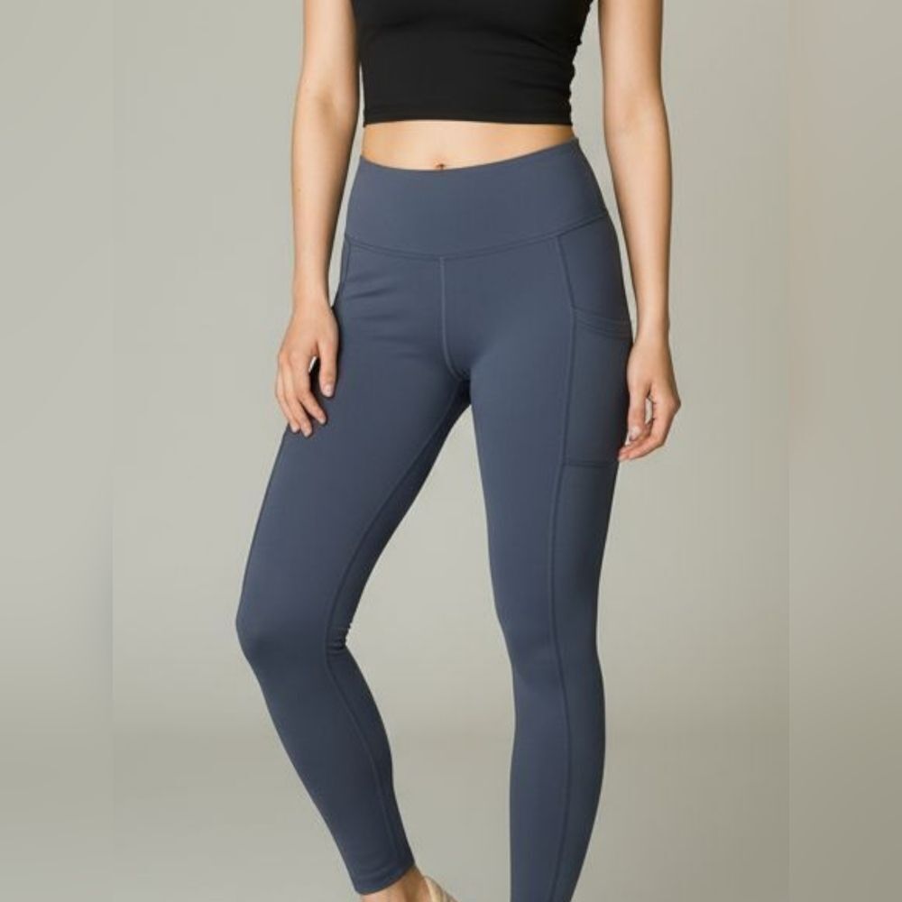 Colorfulkoala Blue Yoga Pants sz S